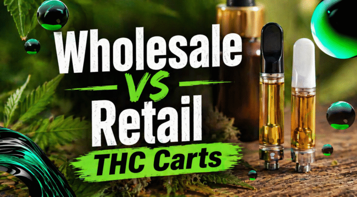 Wholesale vs Retail THC Carts